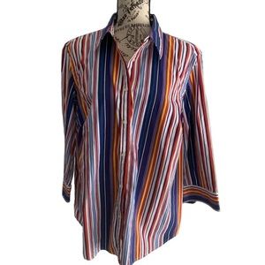 * Ralph Lauren women’s stripe button shirt